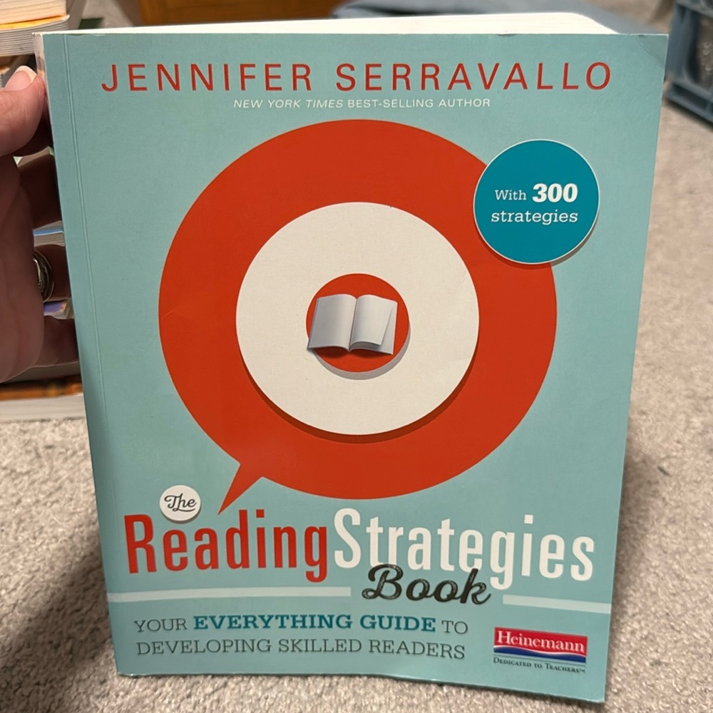 Jennifer Serravallo’s The Reading Strategies Book- Gently Used- Teacher Resource